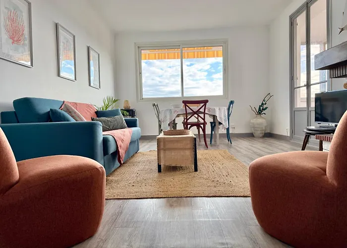 Front De Beau T3 Climatise Balcon Parking * Аяччо